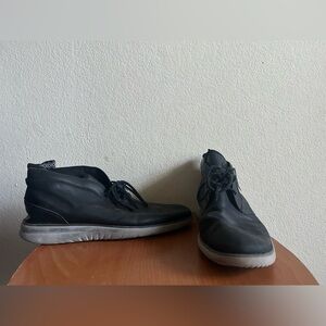 UGG Black Union Chukka Sneaker Boots Men's Size 11 Waterproof Leather Outdoor